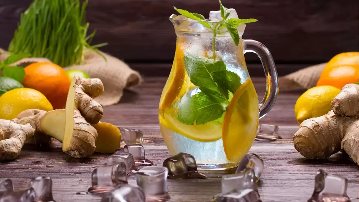 ginger lemonade for activity