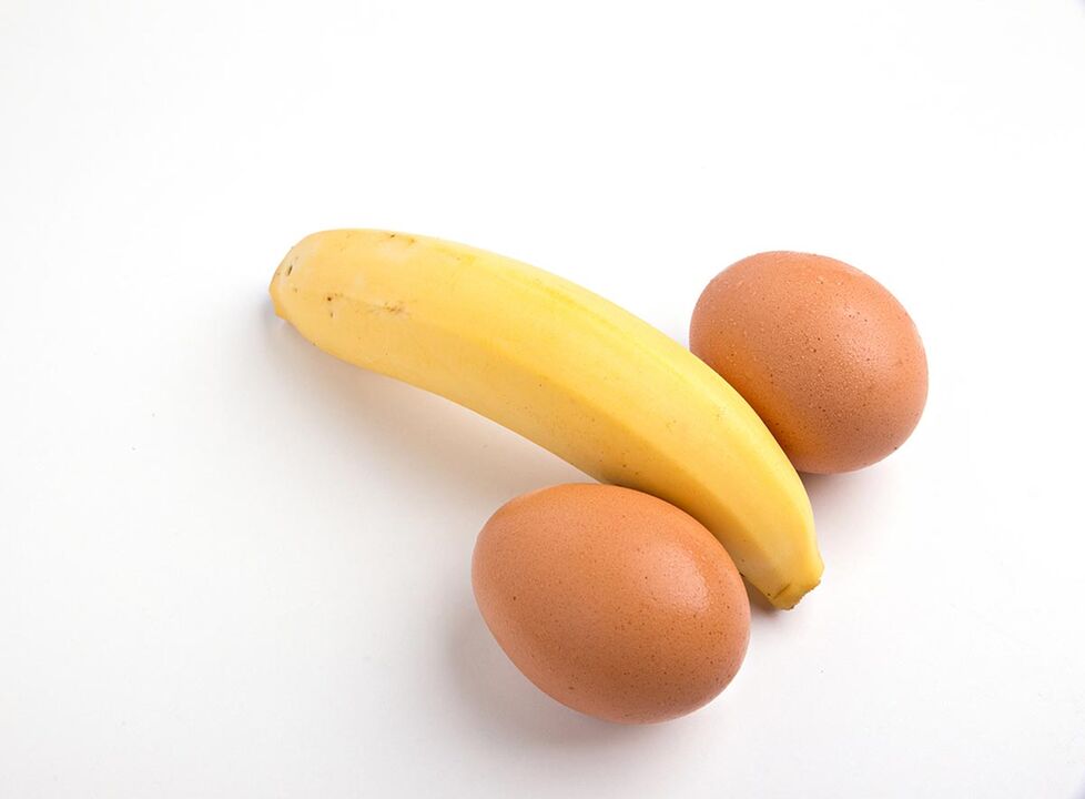 chicken eggs and banana to increase activity