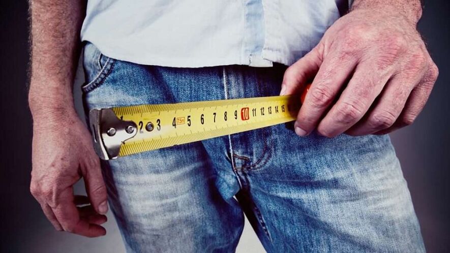13 cm is the average size of a man's penis during erection